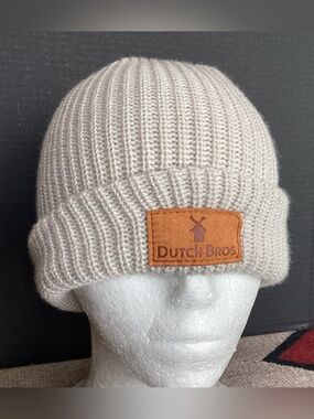Dutch bros coffee knit beanie